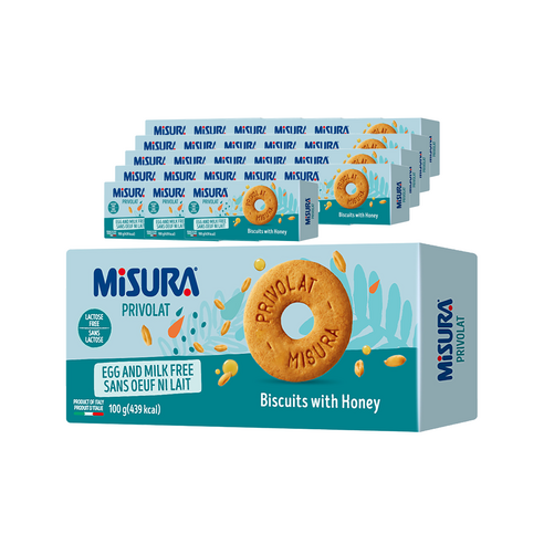 미주라 허니 비스켓, 100g, 24개
