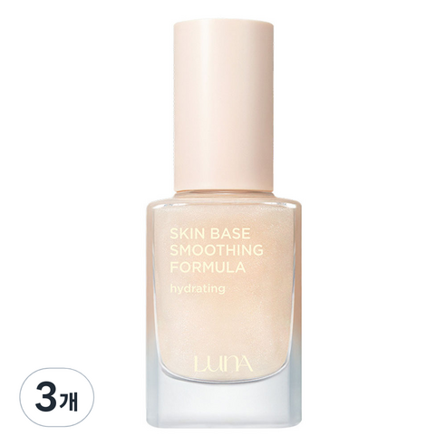 루나 스킨 베이스 스무딩 포뮬라, 하이드레이팅, 30ml, 3개
