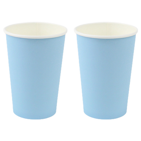 아이엔피 파스텔 종이컵 라이트블루 390ml, 1개입, 200개