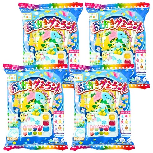 크라시에 오에가키 구미랜드 젤리만들기, 27g, 4개