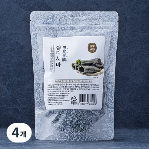 어식백세 쌈다시마, 350g, 4개