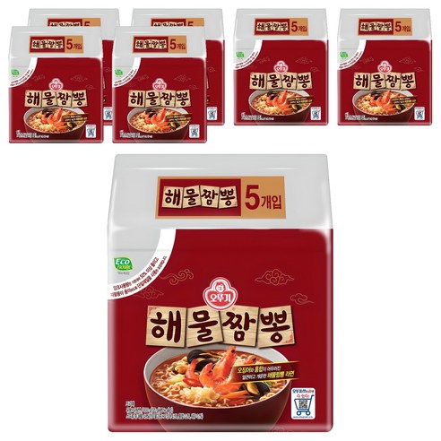 오뚜기 해물짬뽕, 35개