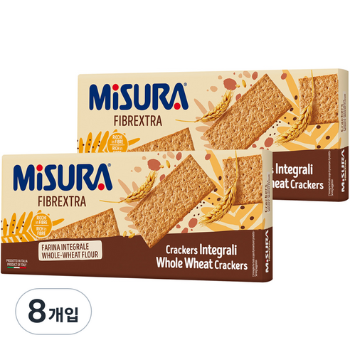 미주라 통밀 크래커, 385g, 8개