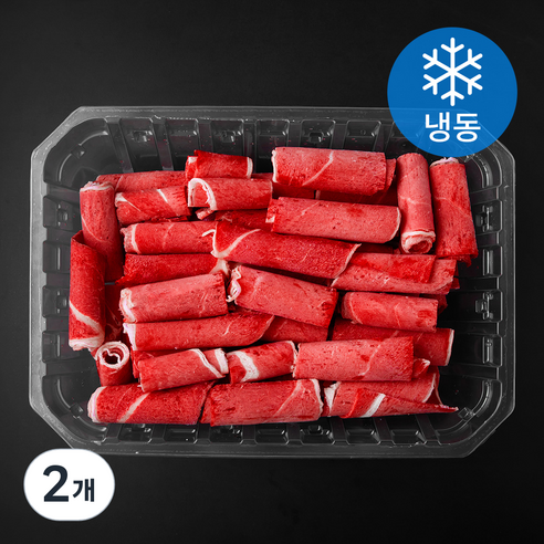 푸드랩플러스 호주산 양지 샤브샤브용 (냉동), 2개, 800g