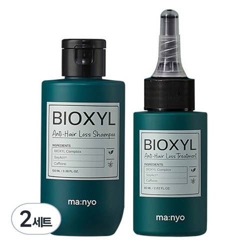 마녀공장 바이옥실 트래블 샴푸 100ml + 트리트먼트 60ml 세트, 2세트