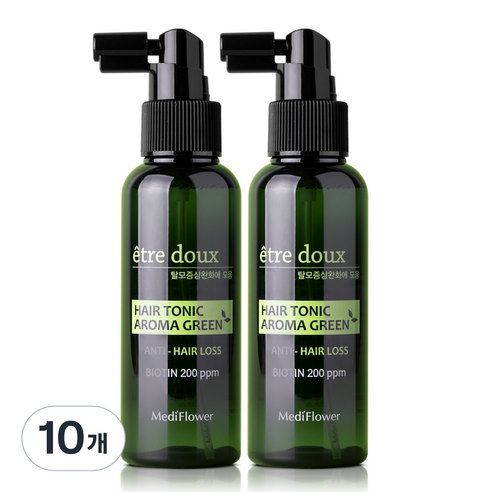 메디플라워 에트투스 아로마 그린 헤어토닉, 100ml, 10개