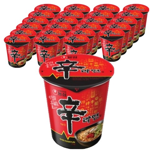 신라면 컵 65g, 24개