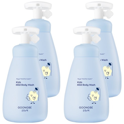 궁중비책 마일드 바디워시, 300ml, 4개