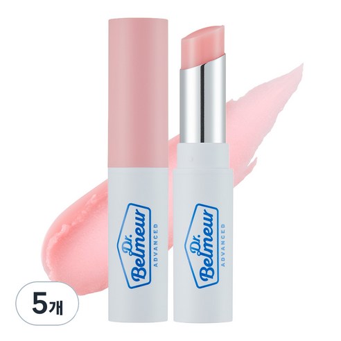닥터벨머 시카터치 컬러 립밤, 핑크, 5.5g, 5개