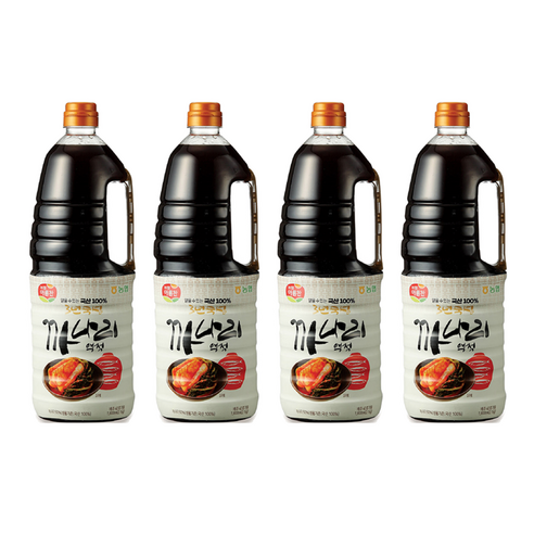 아름찬 국산 까나리액젓, 2.1kg, 4개