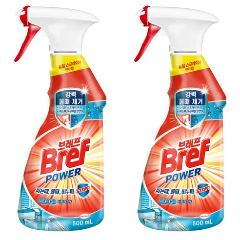 브레프 파워 욕실세정제, 500ml, 2개