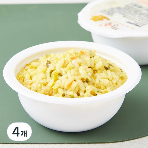 짱죽 완료기 13개월부터 이유식 카레달걀찜밥, 180g, 4개, 혼합맛(카레/달걀찜)