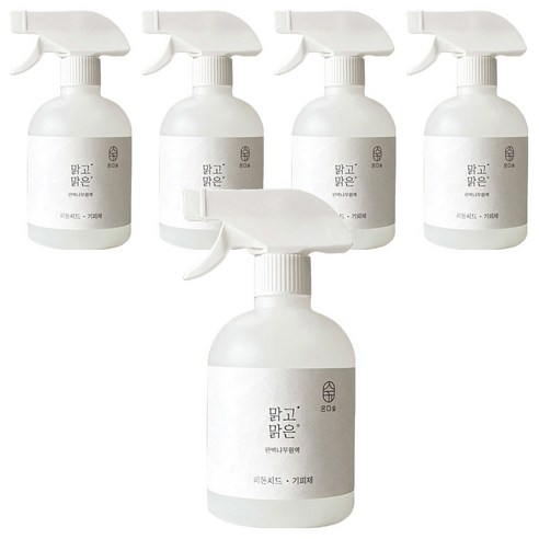 온다숲 편백향 피톤치드 벌레기피제 본품, 5개, 500ml