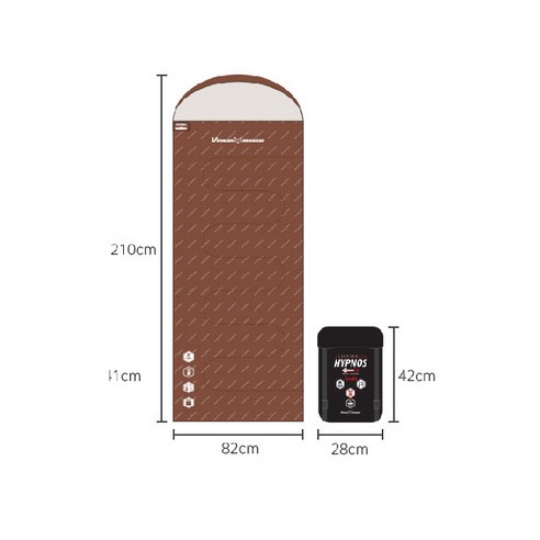 빈슨메시프 히프노스 침낭의 특징