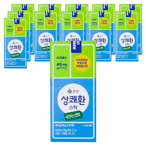 상쾌환 샤인머스캣맛 숙취해소스틱, 18g, 120개