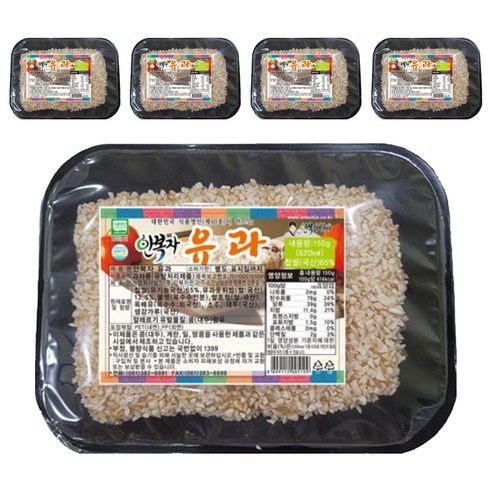 안복자한과 유과, 150g, 5개