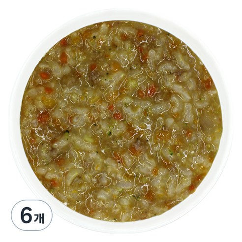 짱죽 실온이유식 한우스윗펌킨죽 중기, 160g, 6개, 혼합맛(한우/단호박)