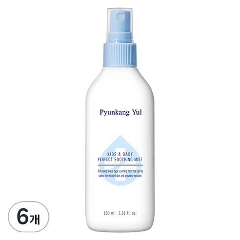 편강율 키즈 앤 베이비 퍼펙트 수딩 미스트, 100ml, 6개