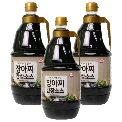순창가 만능 장아찌 간장소스, 1.96kg, 3개