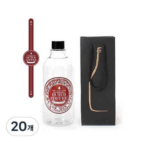 DN500 페트병 패키지 SET 옵션 19, 500ml, 20개