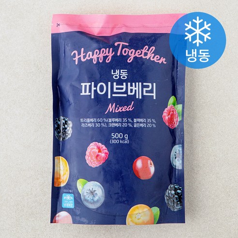 파이브 베리 (냉동), 500g, 1개