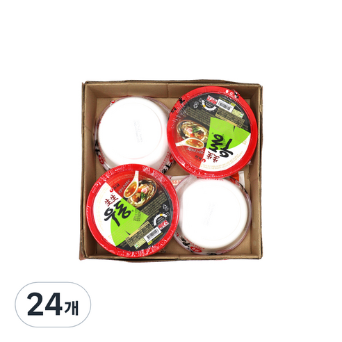 생생우동면 용기 4p, 276g, 24개