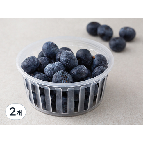 곰곰 GAP 국내산 블루베리 왕특, 100g, 2개