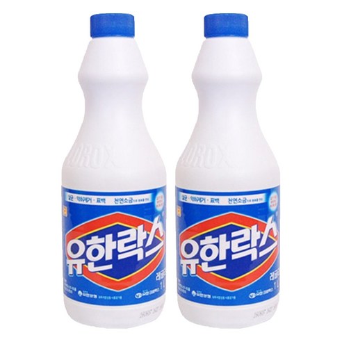 유한락스 레귤러, 1L, 2개
