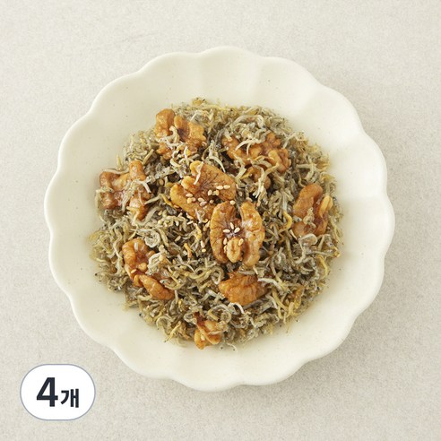 집반찬연구소 호두 멸치볶음, 80g, 4개