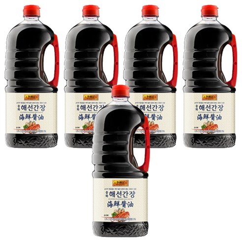 이금기 중화 해선간장, 1.75L, 5개