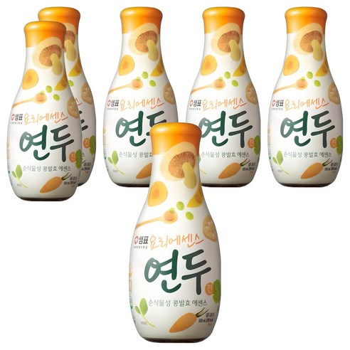 샘표 요리에센스 연두 진, 500ml, 6개