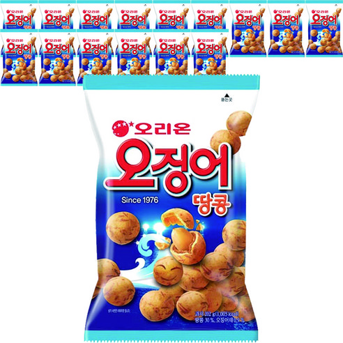 오리온 오징어 땅콩, 202g, 16개