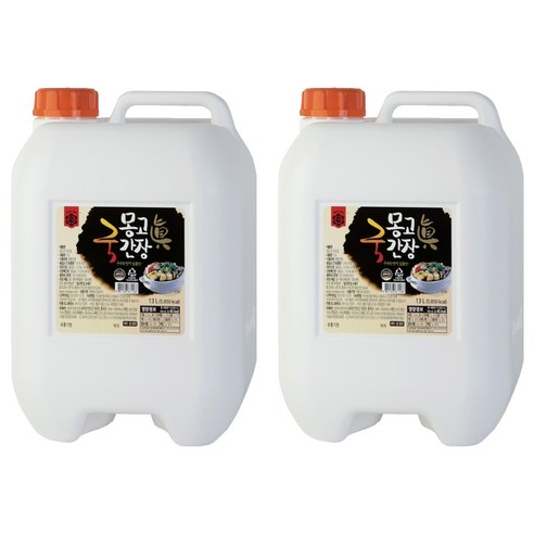 몽고진간장 국간장, 13L, 2개