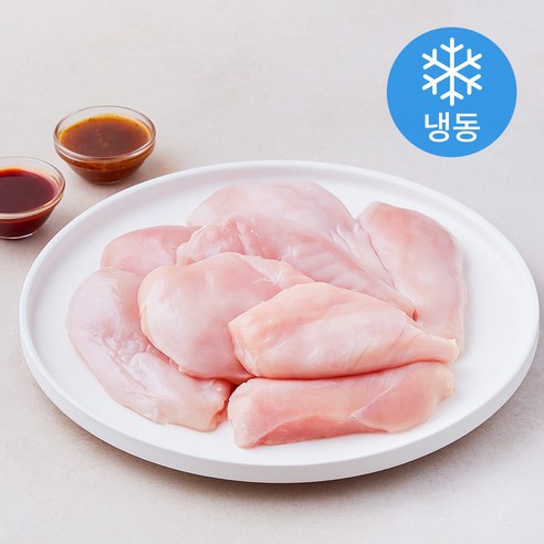 마니커 IQF 닭가슴살 1kg + 소스 100g x 2종 세트 (냉동), 1세트