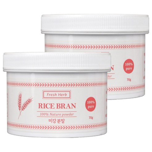신선약초 미강 가루, 70g, 2개