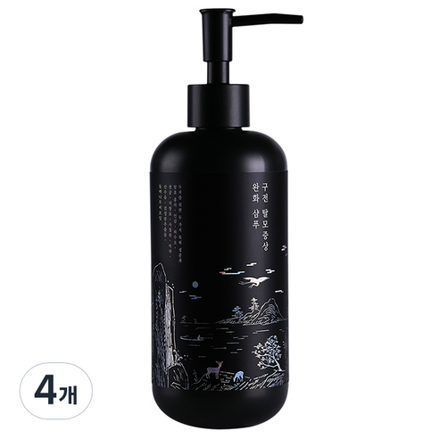 편강율 구전 탈모증상완화 샴푸, 500ml, 4개