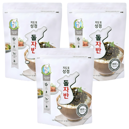 성경식품 돌자반, 300g, 3개