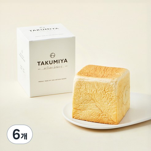 타쿠미야 고급 생식빵 하프, 400g, 6개