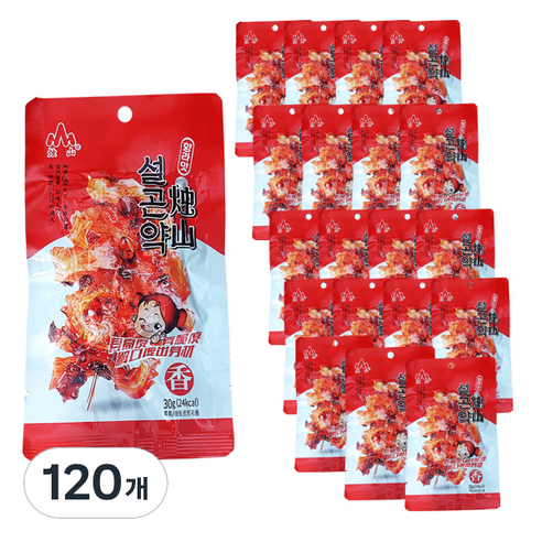 향라웨이 설곤약 간식, 30g, 120개