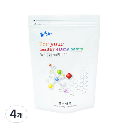 청수생약 계피 분말, 400g, 4개