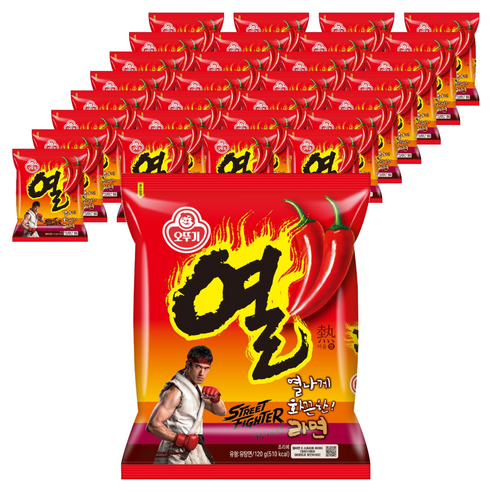 오뚜기 열라면 120g, 40개