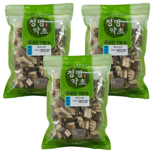 청명약초 버드나무, 300g, 3개
