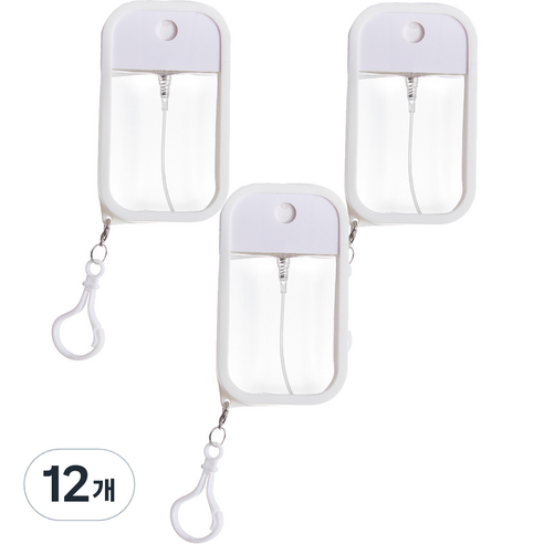 휴대용 손소독제 공병 50ml, 혼합색상, 12개