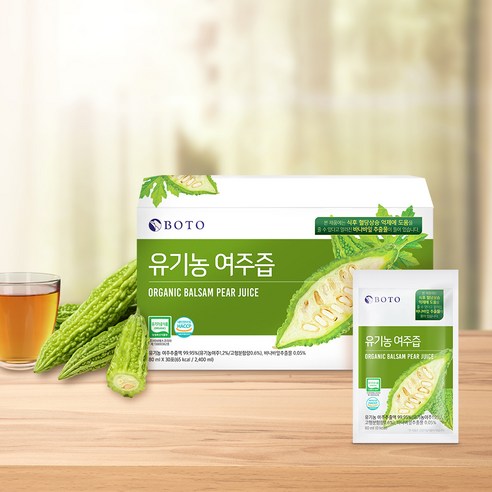 보뚜 유기농 여주즙으로 쉽고 간편하게 혈당 관리와 활력을 동시에!