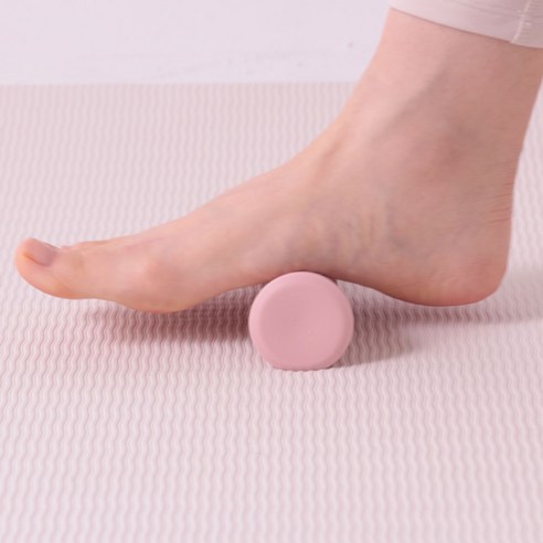 핑크빛 힐링을 선사하는 포렉스 풋롤러 발 마사지기