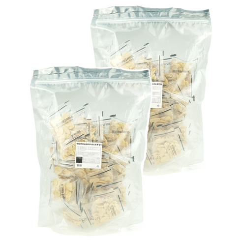 튀긴마늘 슬라이스 소포장 5g 50p, 250g, 2개