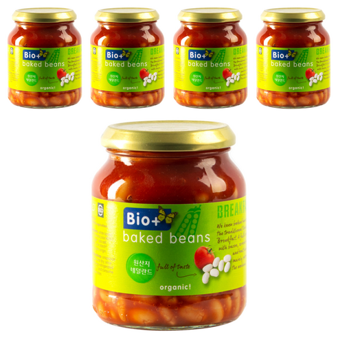 발투센 유기농 베이크드빈, 360g, 5개