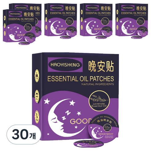 디자브 굿나잇 오일 수면 패치 7p, 30개