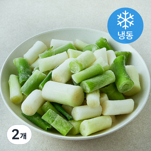 절단 대파 (냉동), 2개, 1kg