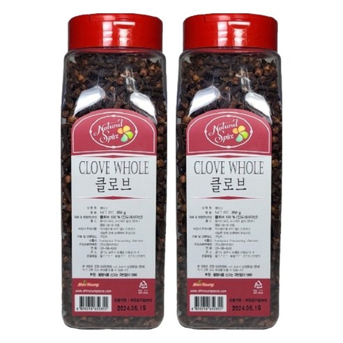 내츄럴스파이스 클로브, 350g, 2개
